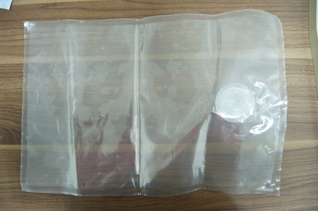 Plain Heat Resisting 3 - Side Food Vacuum Seal Bags With Degassing Valve