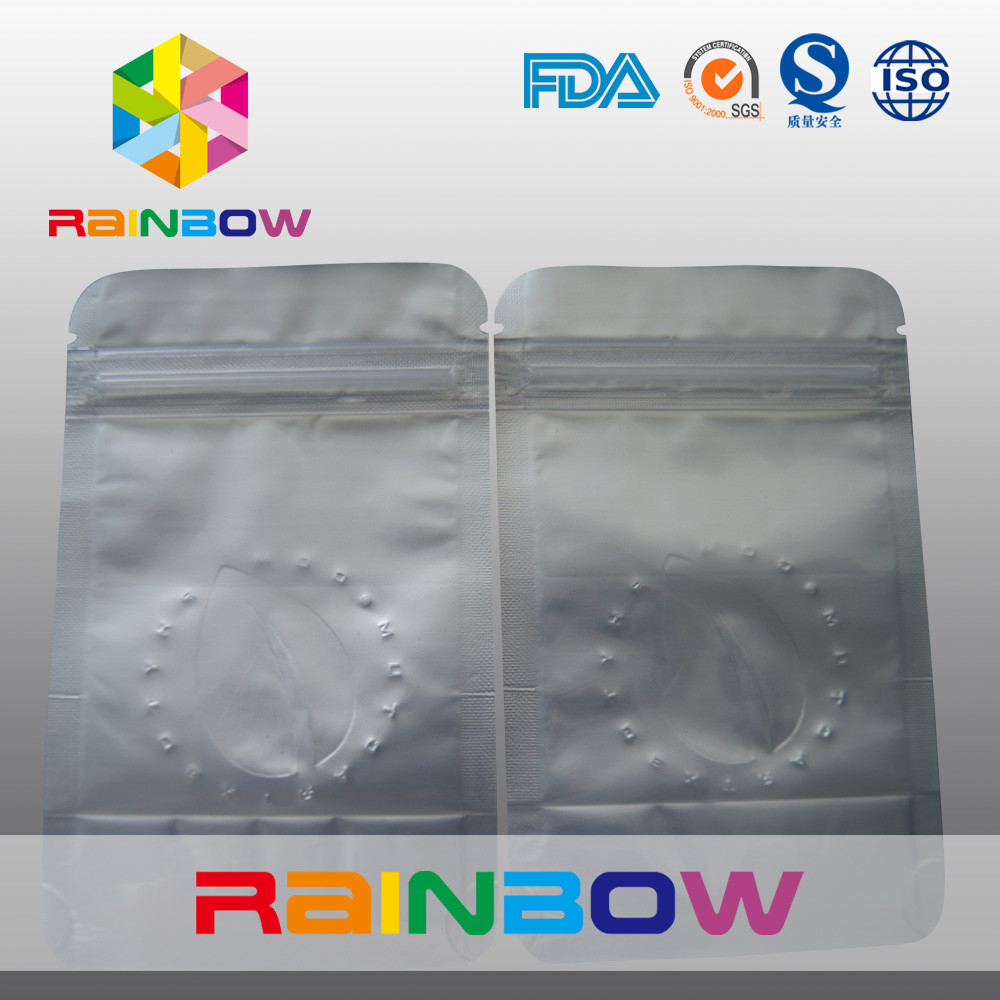 3 - Side High precision Foil Pouch Packaging Full Printing With Valve