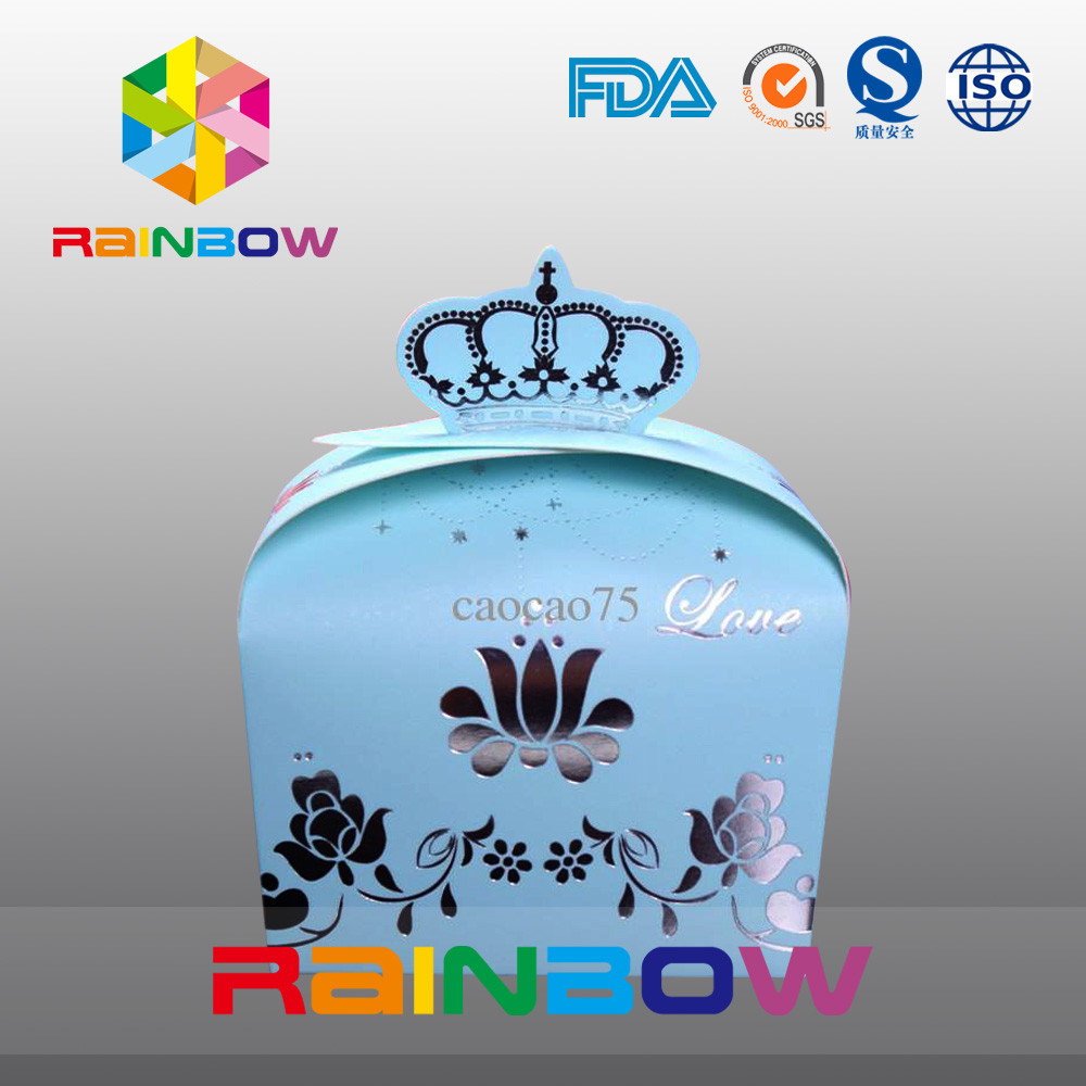 Custom Free Shape Customized Paper Bags With Handle For Gift / Candy Packaging