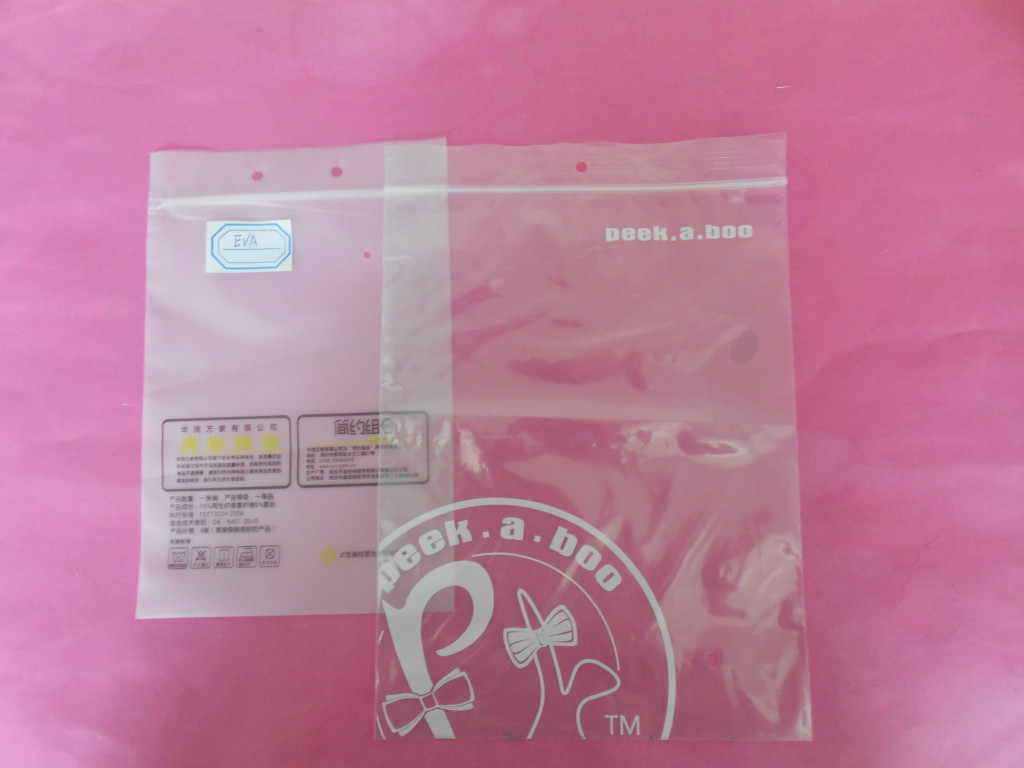 IDPE Cellophane Printed Grip Seal Bags Clear Plastic Resealable Grip Seal Zipper Bag