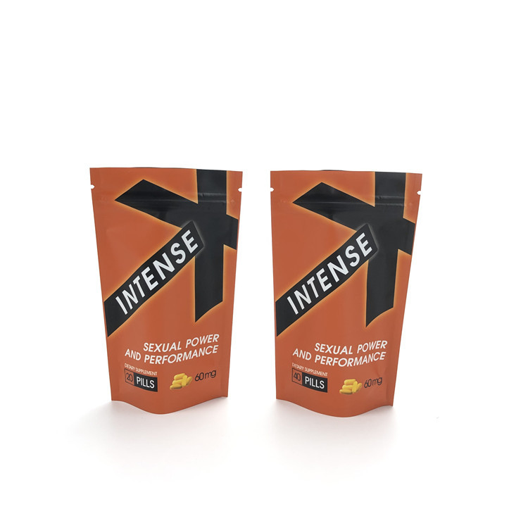 Customized CBD Bags Stand Up Doypack Matte Aluminum Foil Baggies Food Package