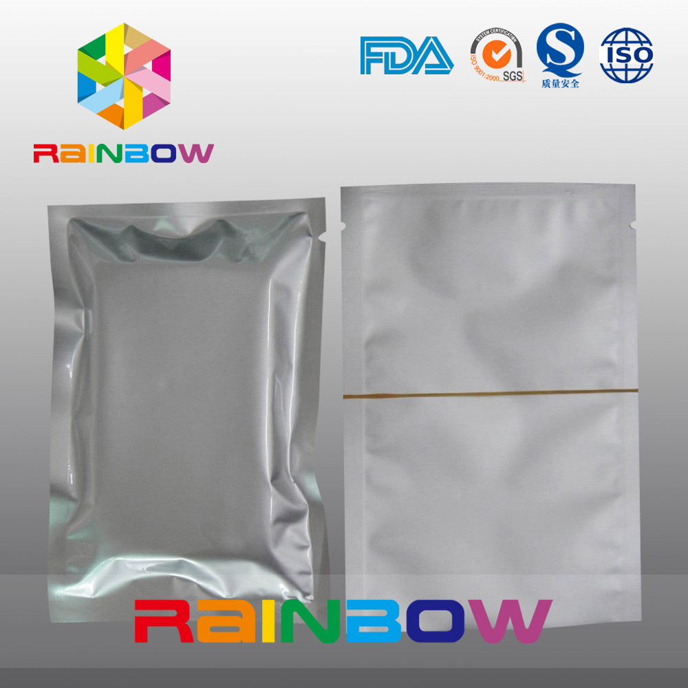 Free shipping 7 cm x 10 cm pure aluminum foil food vacuum seal bags