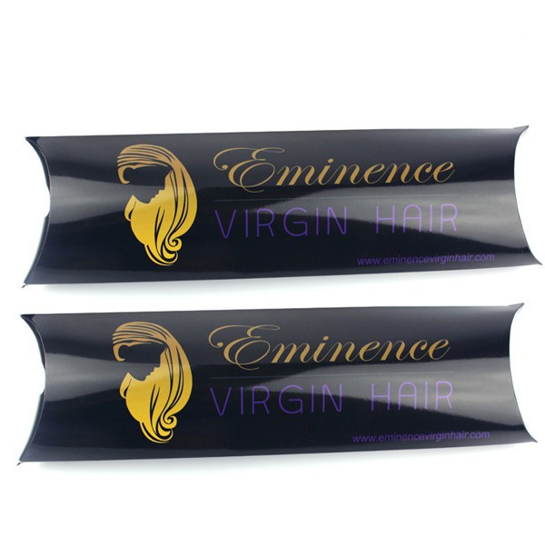 Custom Printed Hair Extension Paper Box Packaging , Hair Extension Paper Box