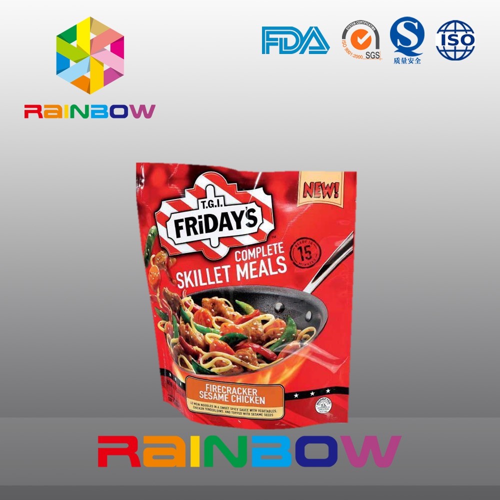 Food Grade Self Standing k Plastic Pouches Packaging Retort Bag