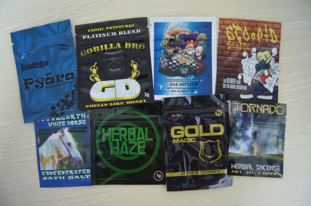 Research Pill Sachet / Research Powder Bag / Herbal Incense Pouch With Zipper