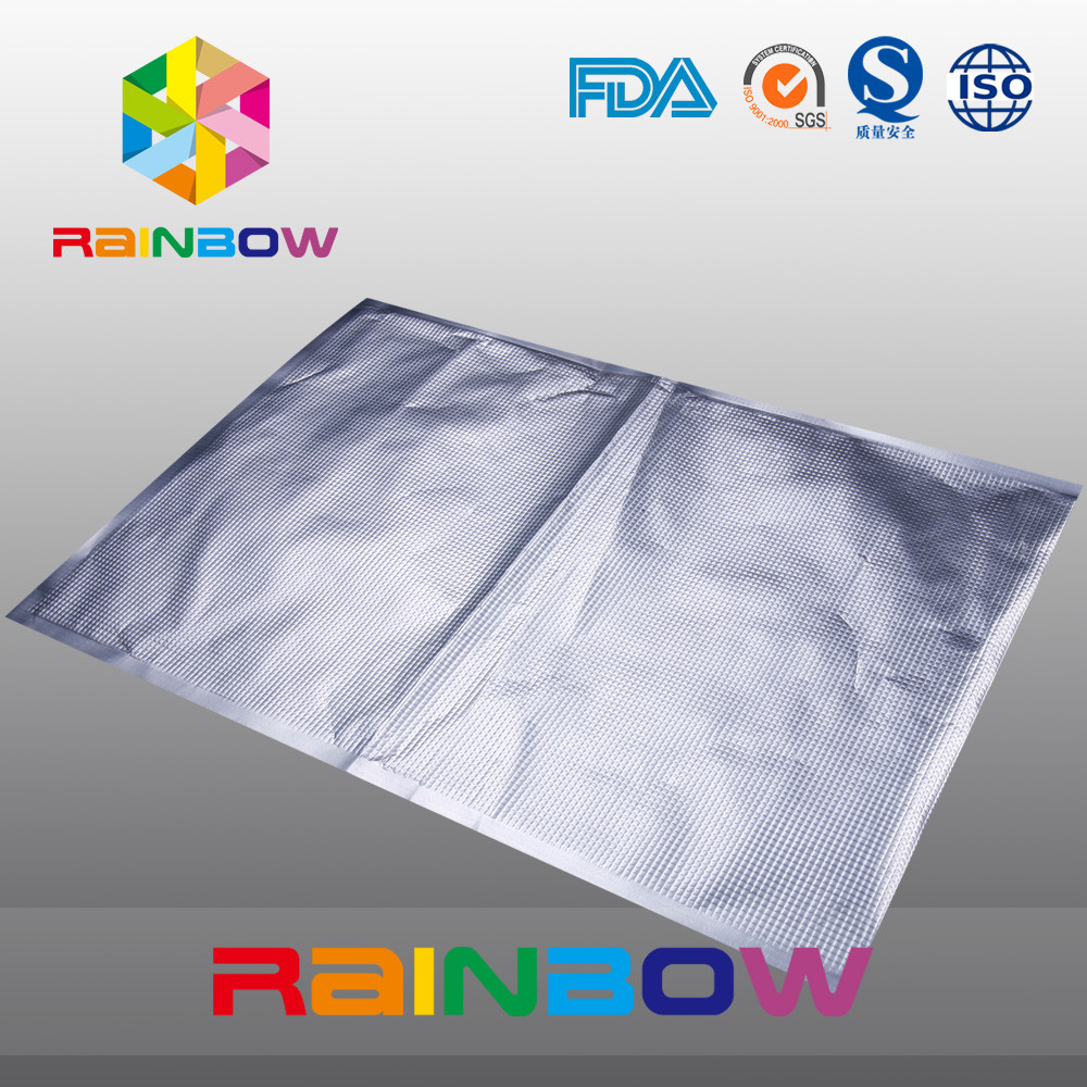 Textured Channal Food Vacuum Seal Bags Sous Vide / Food Saver Foil Embossed Bag