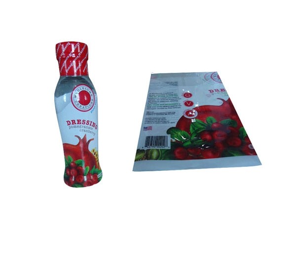 PET PVC Heat Shrink Sleeve Labels For Glass Seasoning Packaging Bottle