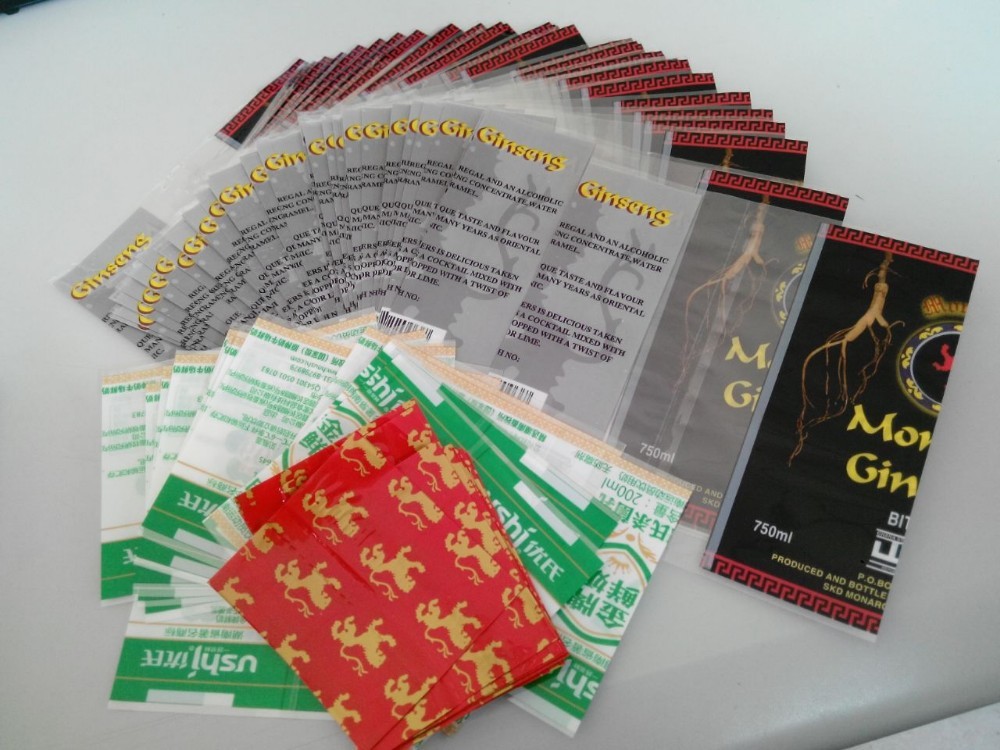 Hand Application Shrink Sleeve Labels For Coconut Water Bottle Packaging