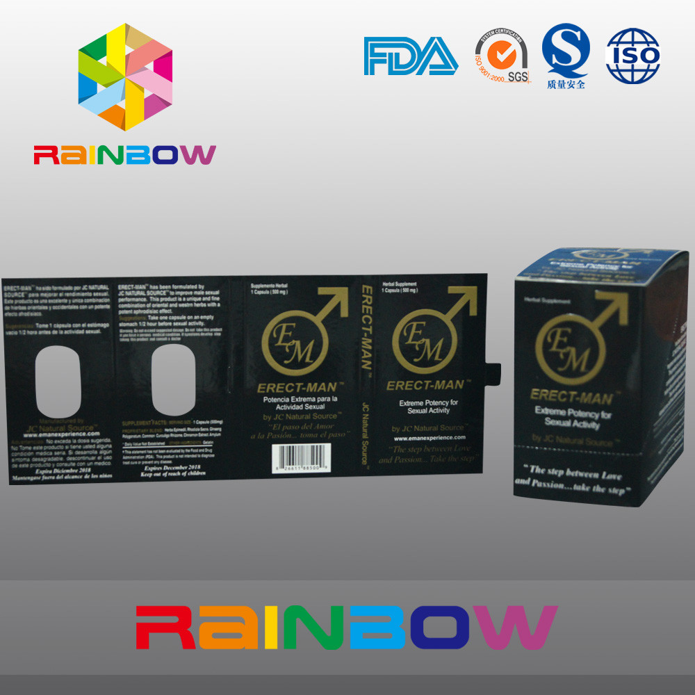 Dicalcium Phosphate Microcrystalline Cellulose Paper Box Packing with Metal Stay