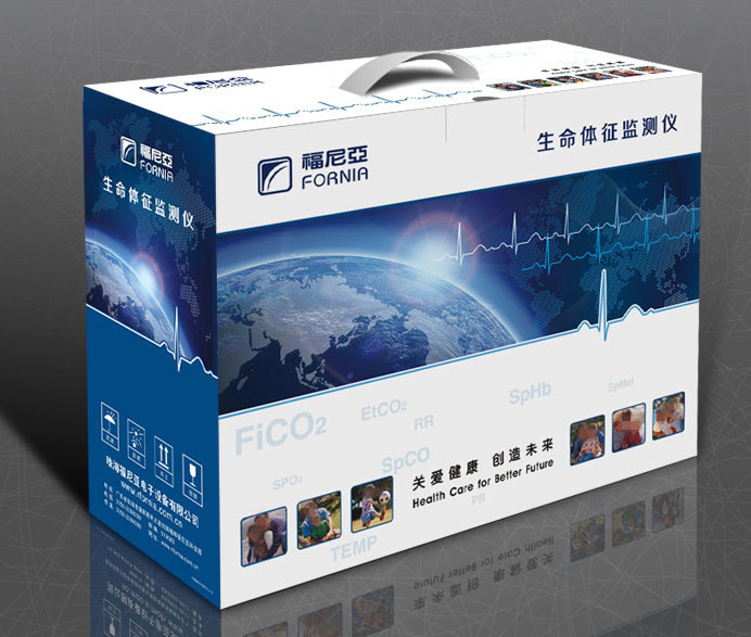 Color Printed Paper Corrugated Shipping Packing Box For Electronical Appliance
