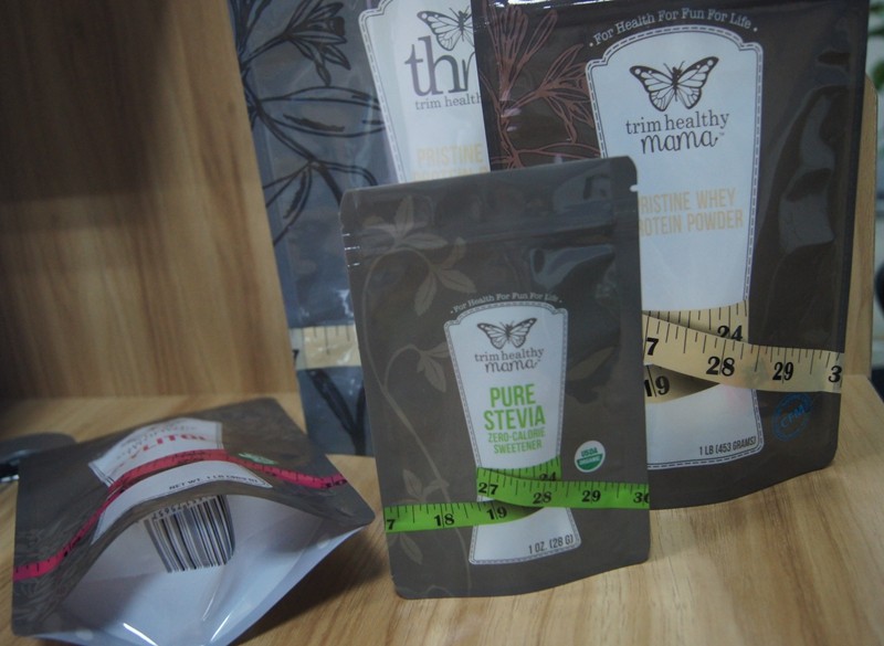 PET / PE Different Flavor Sugar Doypack Plastic Pouches Packaging With Zipper