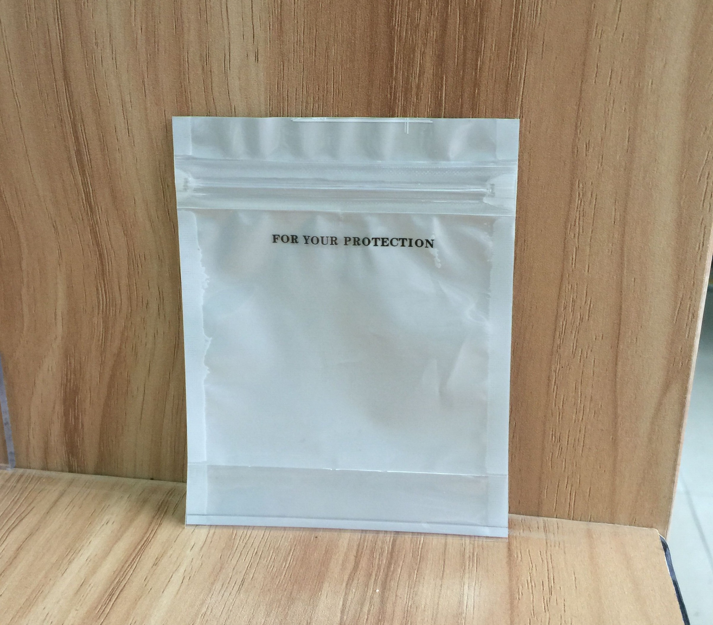 Milk Protein Powder Cosmetic Skincare Packaging Bag With Zip Lock