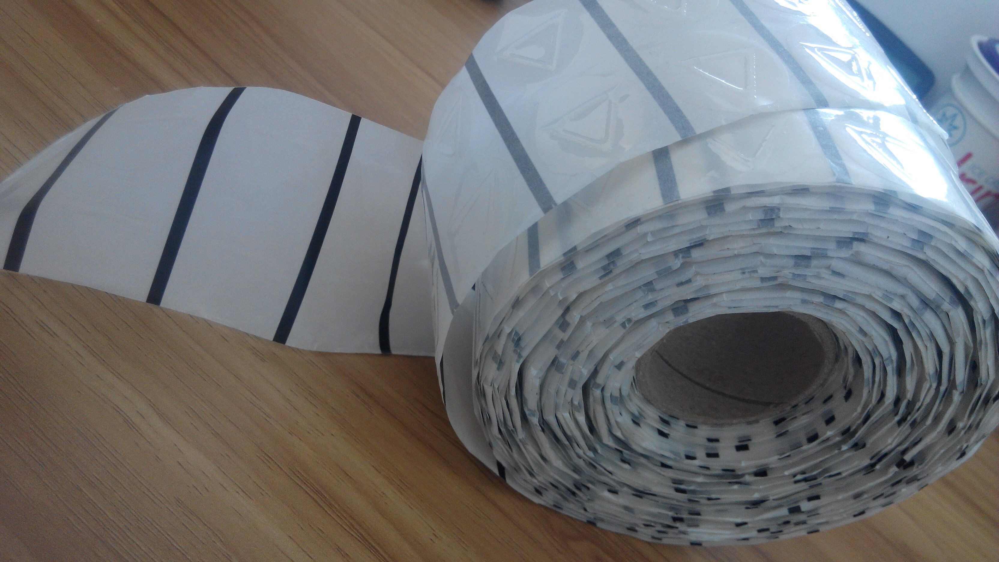 Custom Blind Man Tactile Warning Label Shrink Sleeve Labels With Roll For Bottle