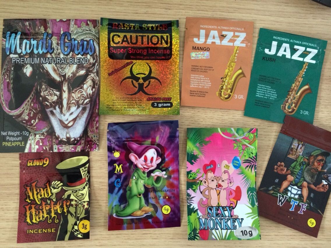 Three Sides Heat Sealed Herbal Incense Aluminum Foil Bags with Zipper