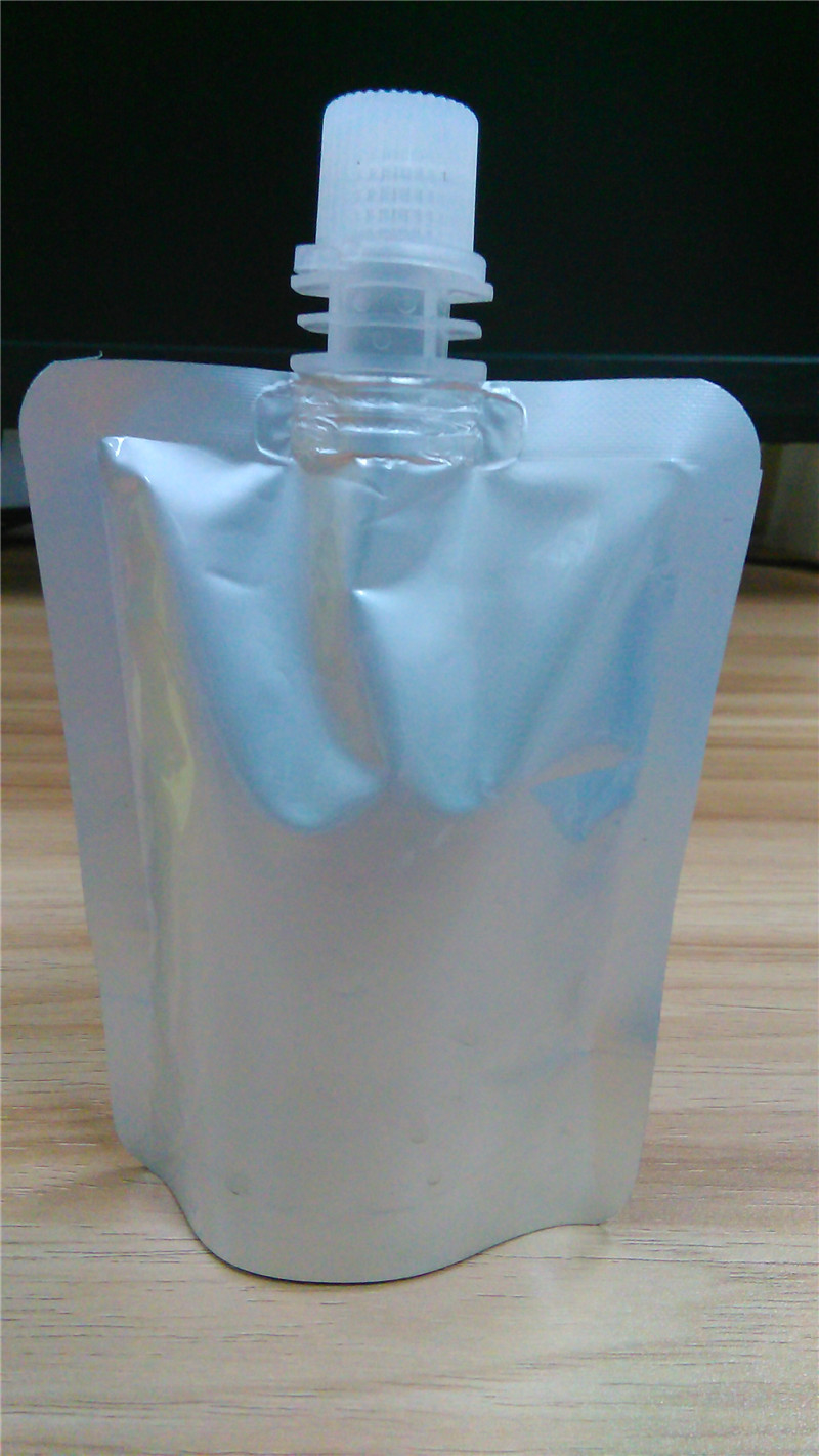 Liquid Plastic Packaging Bags For Drinking / Spout Pouch Packaging