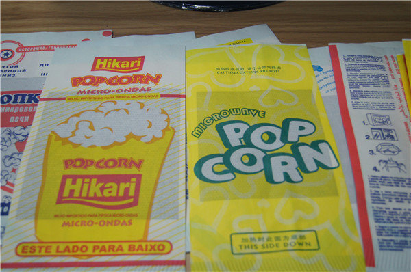 Food Grade Flat Bottom Brown Customized Paper Bags Top Open for Snack