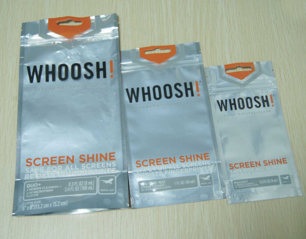 Reusable Three Sides Sealed Foil Pouch Packaging Plastic Malar Bag with Zip Lock