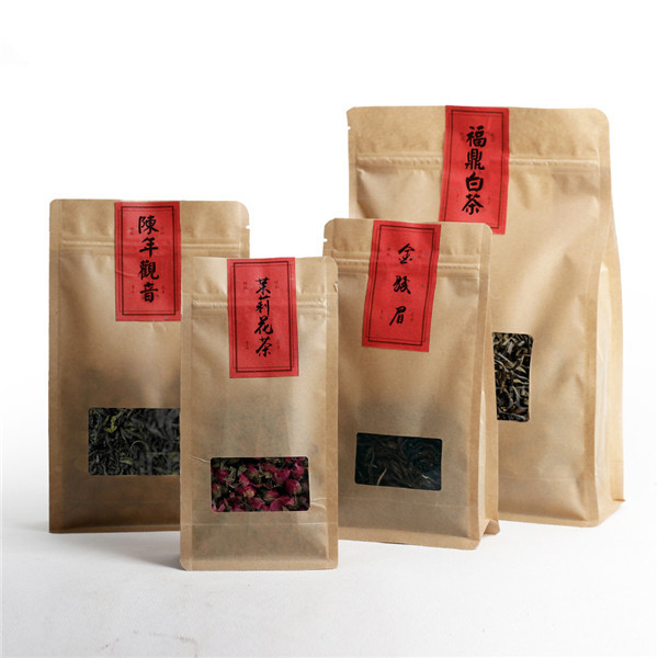 OEM customized printed k pouch Tea Bags Packaging for coffee bean