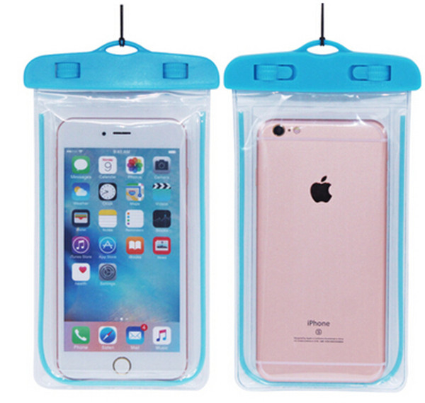 Custom Plastic Pouches Packaging PVC Waterproof Phone Pouch Bag