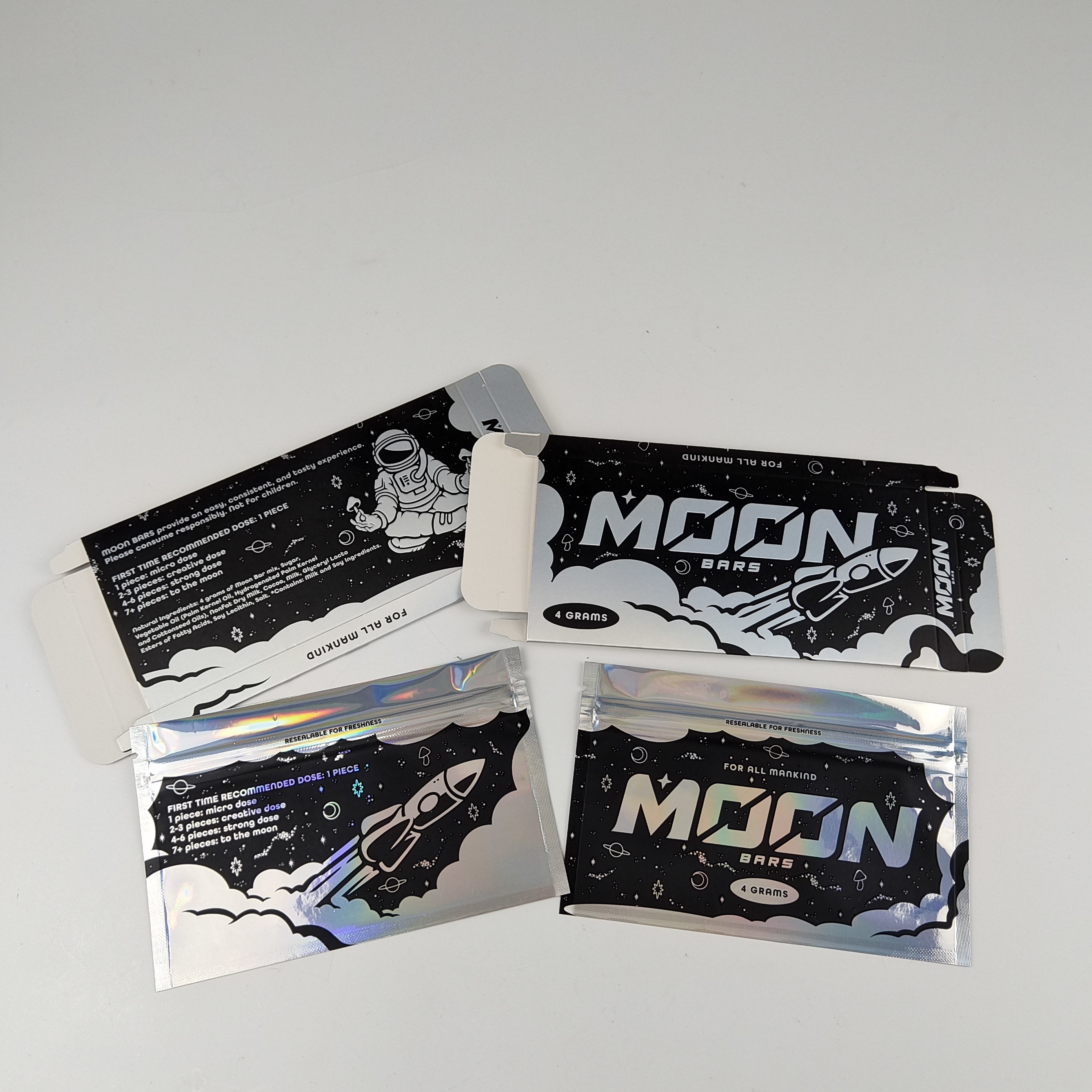 Chocolate Candy Bar Food Packaging Paper Box Custom Printing Paperboard Food Boxes