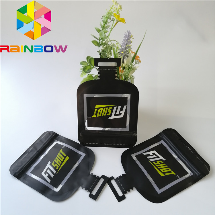 3.5 Grams Flat Shaped Bags Donut Shape MOPP VMPET Thick Mylar Bags