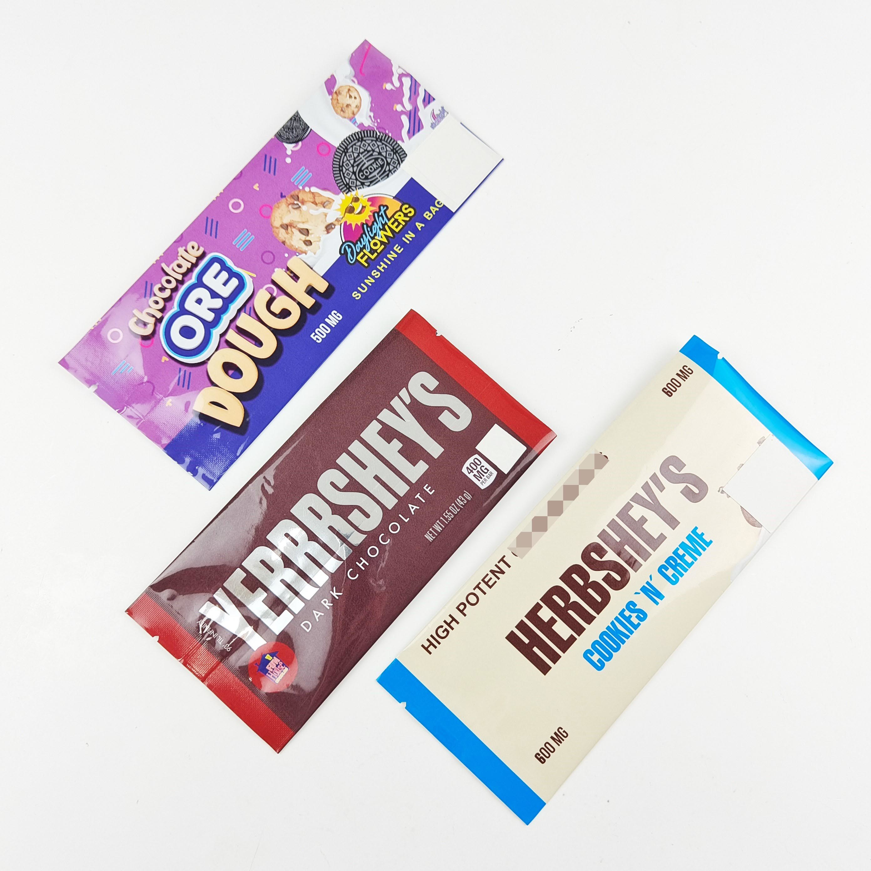 500mg Chocolate Packaging Bags Moisture Proof Edible Aluminum Foil Package Bag