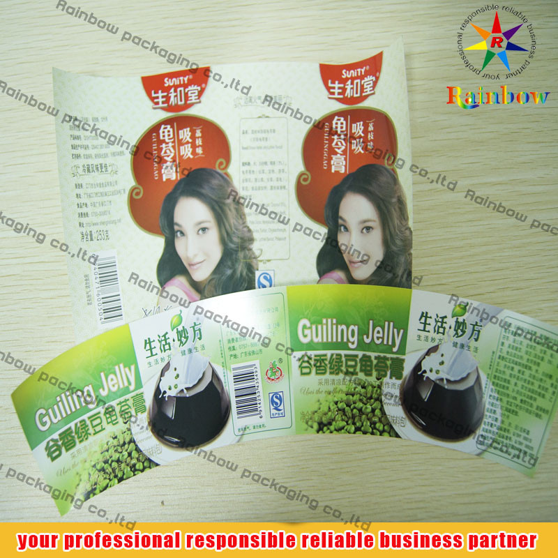 Waterproof Colorful PET Shrink Sleeve Printing Folding for Beverage