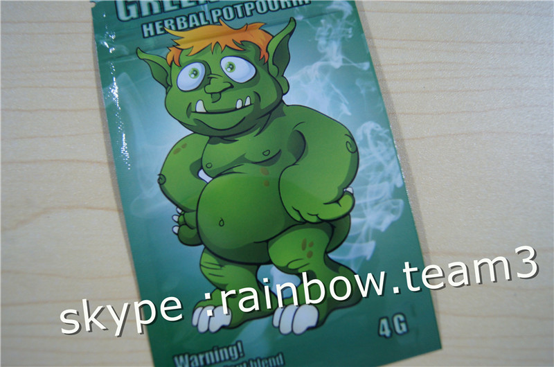 Herbal incense bag/ three side seal zipper bag / custom herbal incense bag for 1g /2g /3g/4g/5g sachet bag for powder