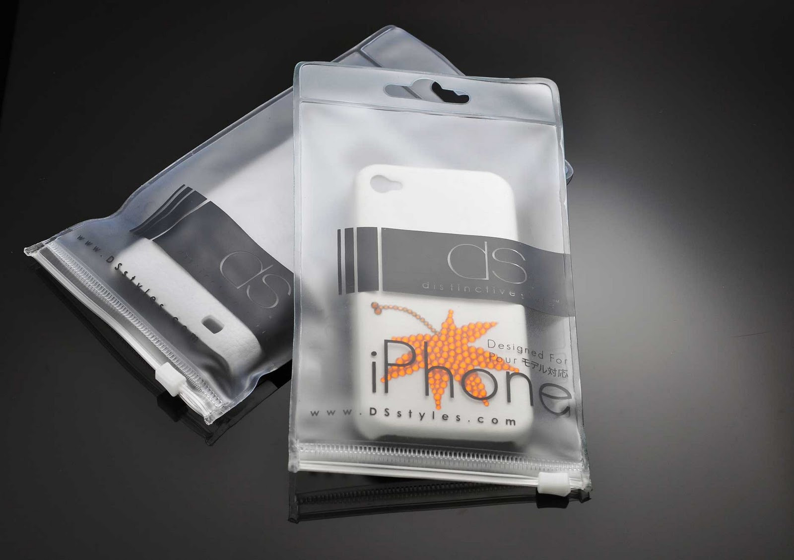 Customized Printed Slider Zipper Bags , Plastic Tote Bags Silk Printing