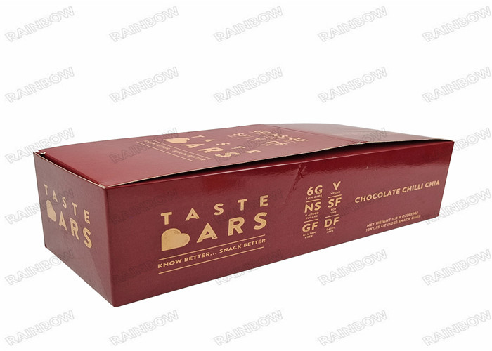 Custom Counter Display Cardboard Packaging Boxes For Tea Chocolate Retail Packaging