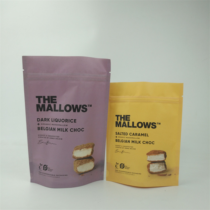 Custom Printed Smell Proof Stand Up Pouch Digital Printing Bags Laminated Mylar Plastic Bags For Food