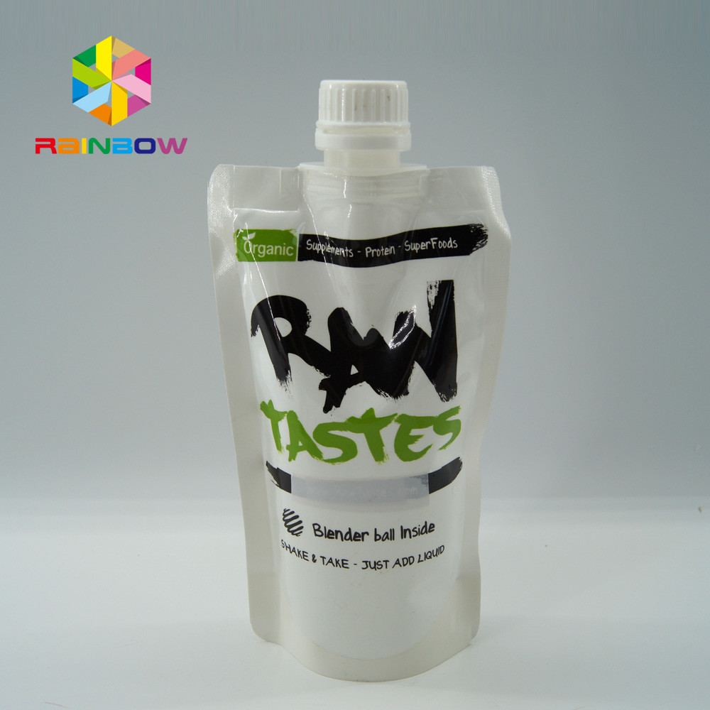 Customized Printed Honey Packaging Bag with Spout/Stand Up Pouch for Bee Honey