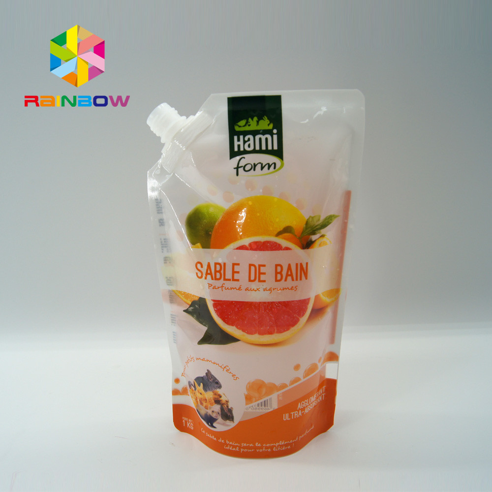 BPA Free Plastic Packaging Bag k Reusable Drink / Water Food Containers