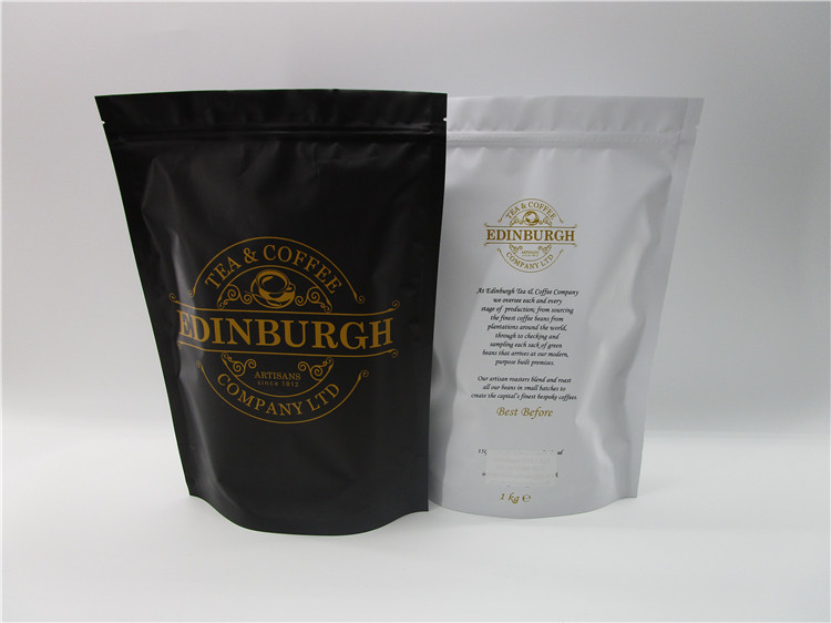 FDA Certificated 500g 1000g Aluminium Foil Plastic Stand up Whey Protein Powder Packaging Bags with k