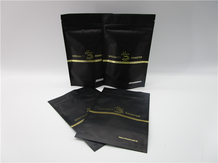 Aluminum foil plastic bags with food safety window/whey protein nutrition bag