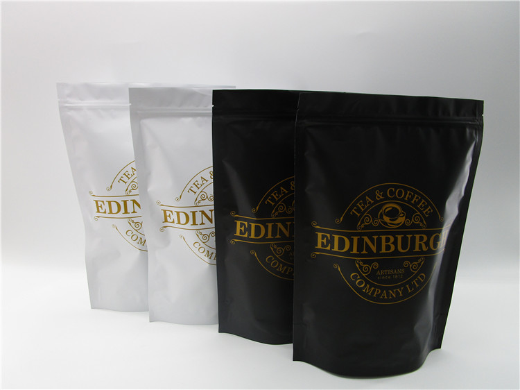 Top quality customized gravure printing coffee square bottom coffee bag