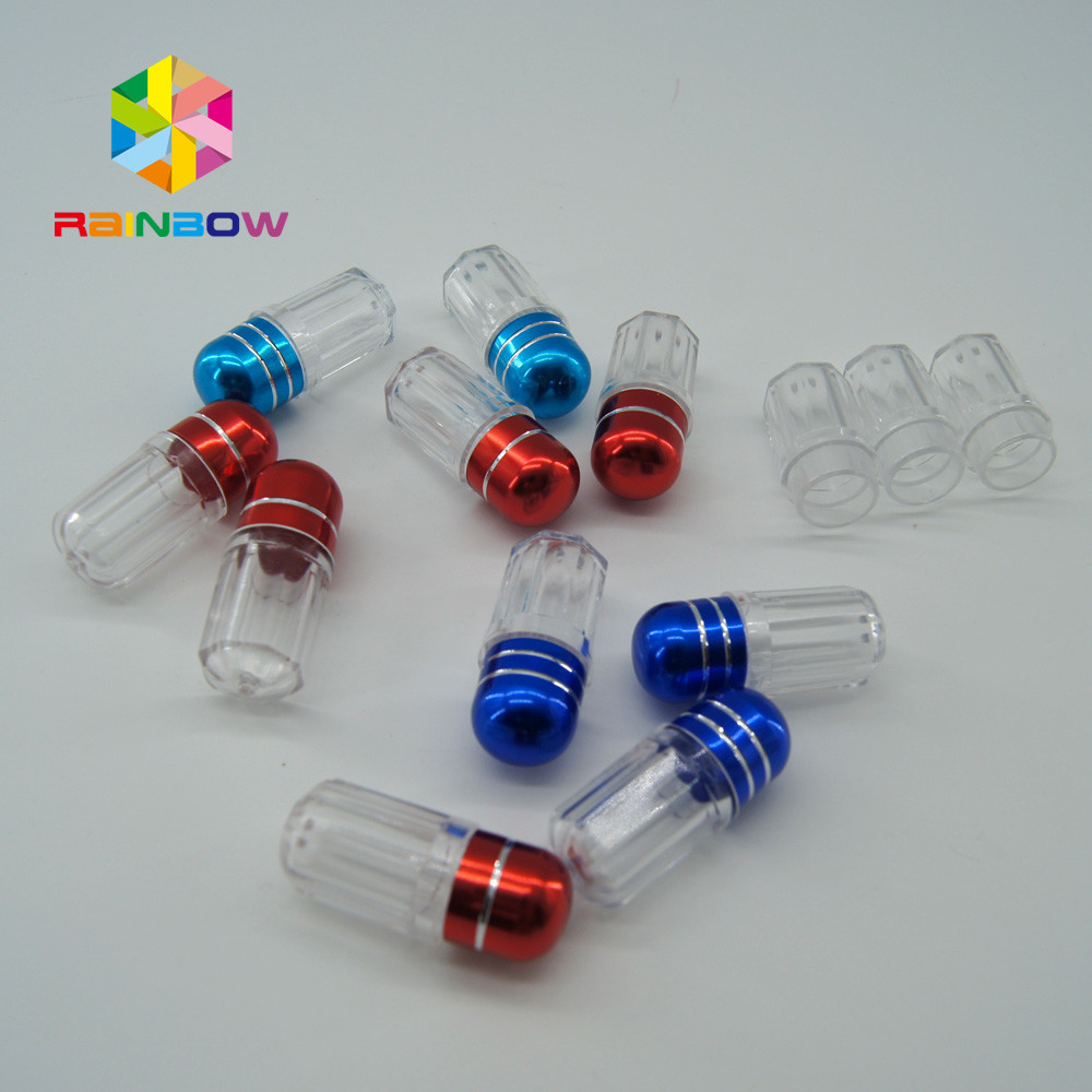 Rhino Sex Capsule Plastic Pill Bottles / Empry Capsule Container