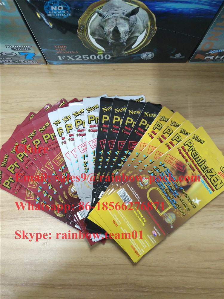 PremierZen Gold Male Enhancement Pill card blister packaging in stock with 3D effect