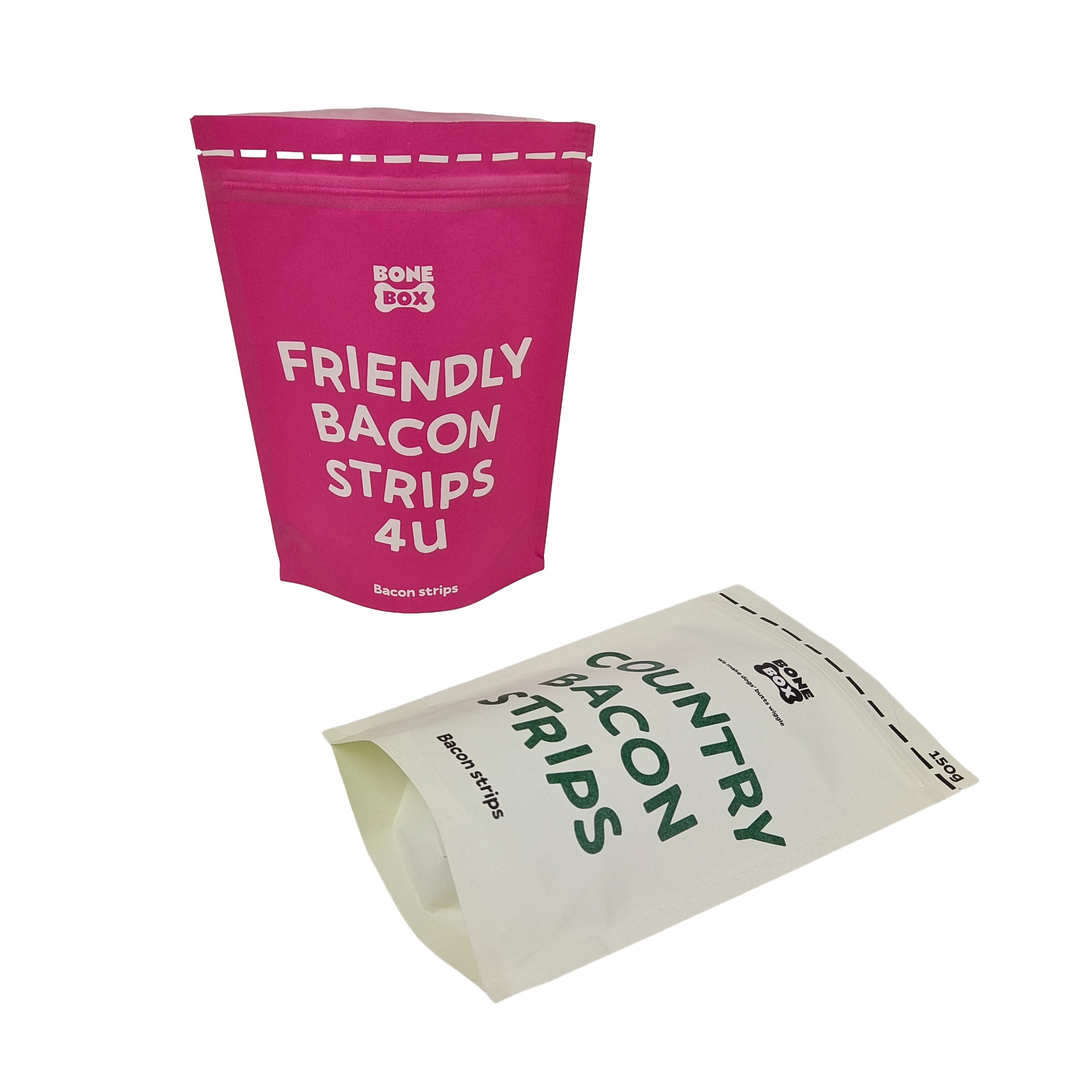 Custom Printed Eco-Friendly High Quality Bags 100% Biodegradable Kraft Paper Stand Up Pouches Doypack With Ziplock