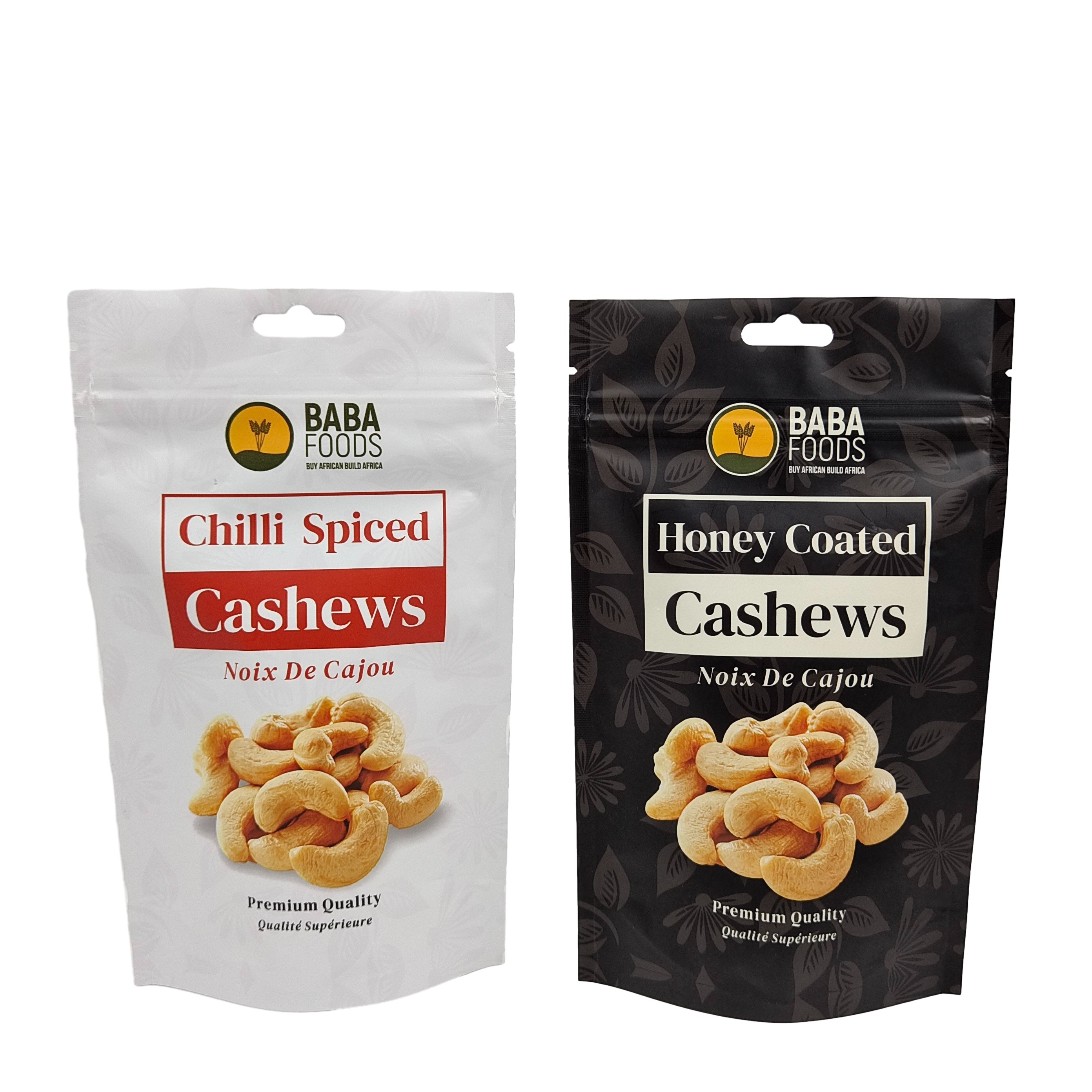 Reusable Custom Printed Standing Zipper Bag Dry Fruits Cashew Nuts Packaging Zip Lock Plastic Bag