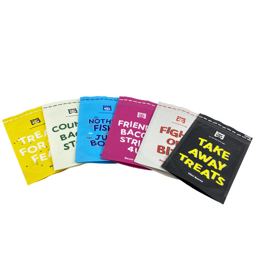 Food grade Kraft Paper Pouches Biodegradable Ziplock Stand Up Packaging