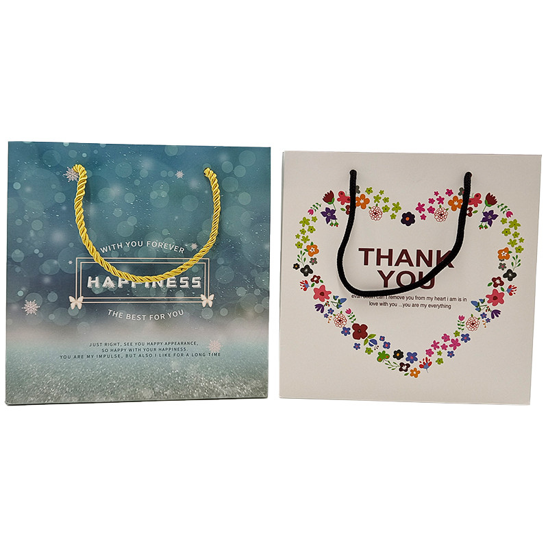 Customized Shopping Paper Bags Logo Printed Recyclable Biodegradable Brown Plain Packing Kraft Paper Bag With Twisted Ha