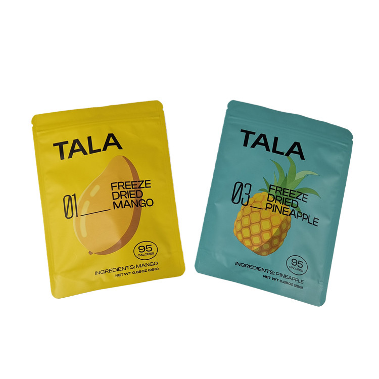 Low MOQ Customized Cashew Peanut Nuts Dry Fruit Snack Food Packaging Bags Soft Touch Mylar Bag