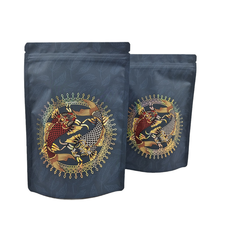 Laminated Material Stand Up Food Plastic Bag with Own Logo Digital Print Gummie Candy Packaging