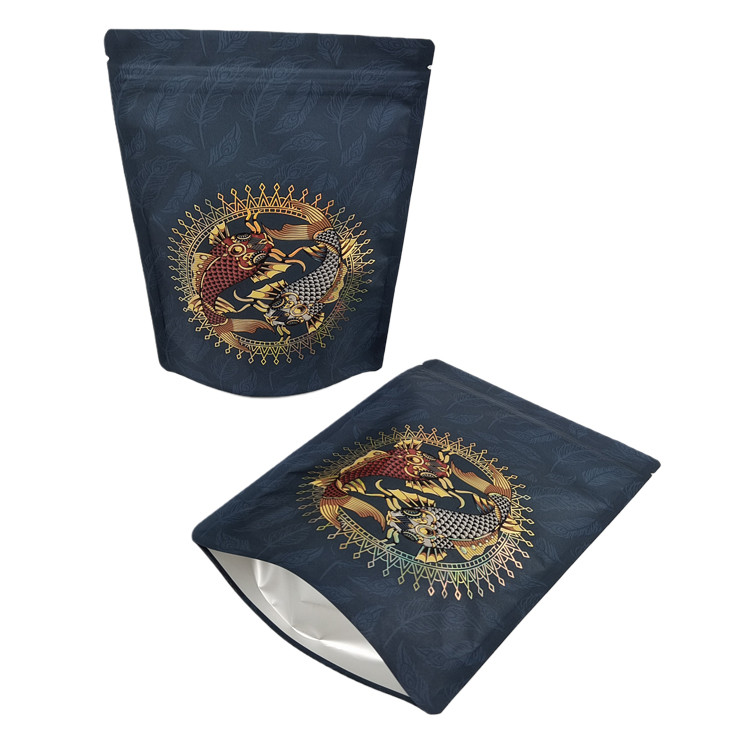 Factory Supplied Plastic Aluminum Foil Mylar Food Packaging Pouch Chocolate Nut Candy ea smSell Proof Bags with Logo