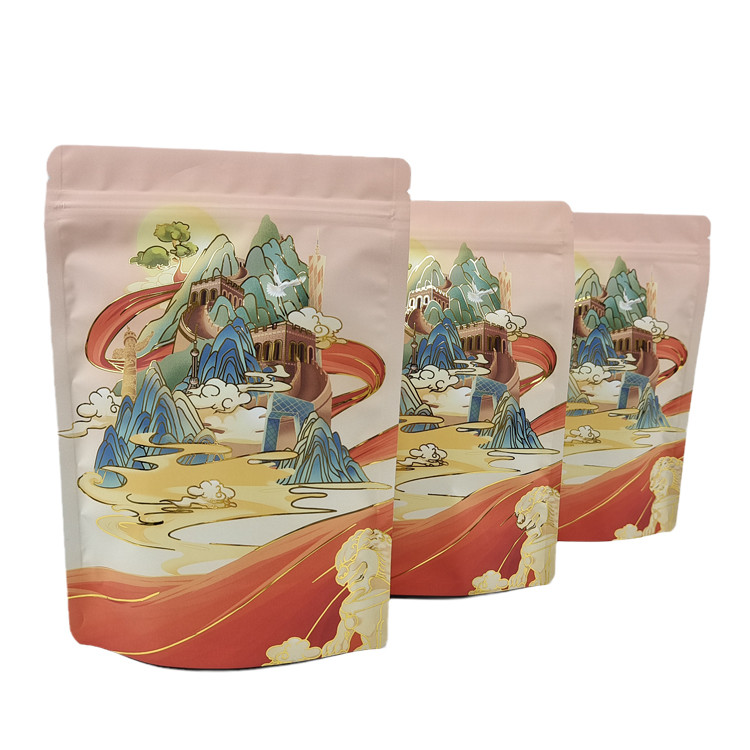 Custom Printed Reusable Smell Proof bags with logo Digital print aluminum Foil Soft Touch Mylar Bag