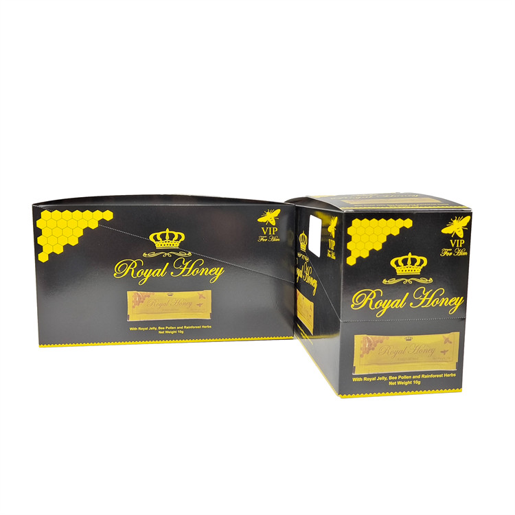 3.Men's Health Food Packaging Royal Honey Packaging Display Paper Box Paper Card