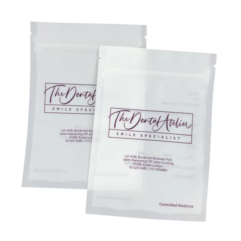 Customized Thickness Plastic Pouch Enclosures with Heat Seal for Sealing Handle