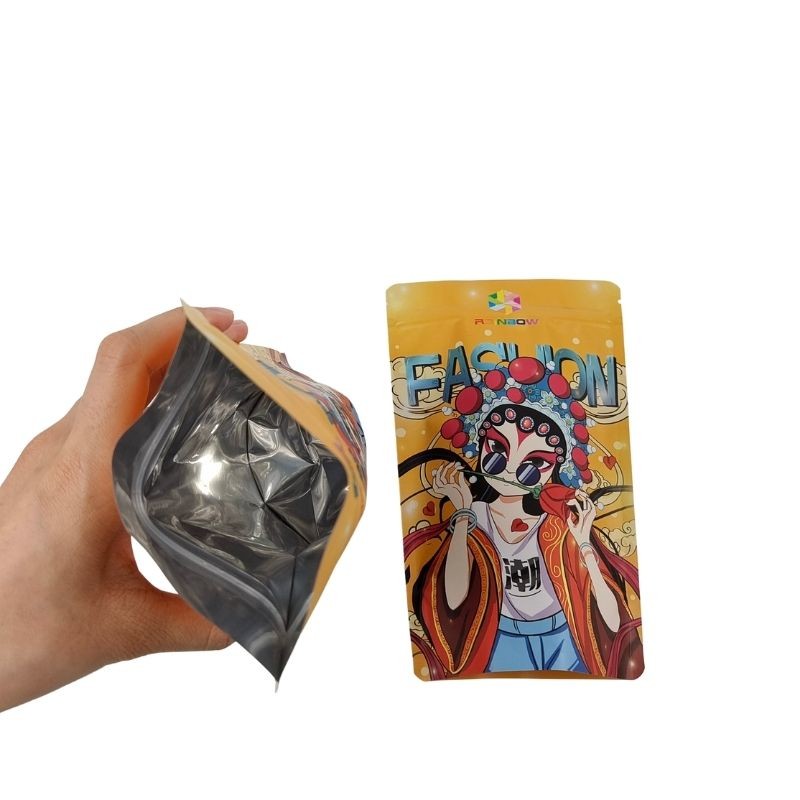 Custom Order Accepted Snack Bag Packaging with Custom Design