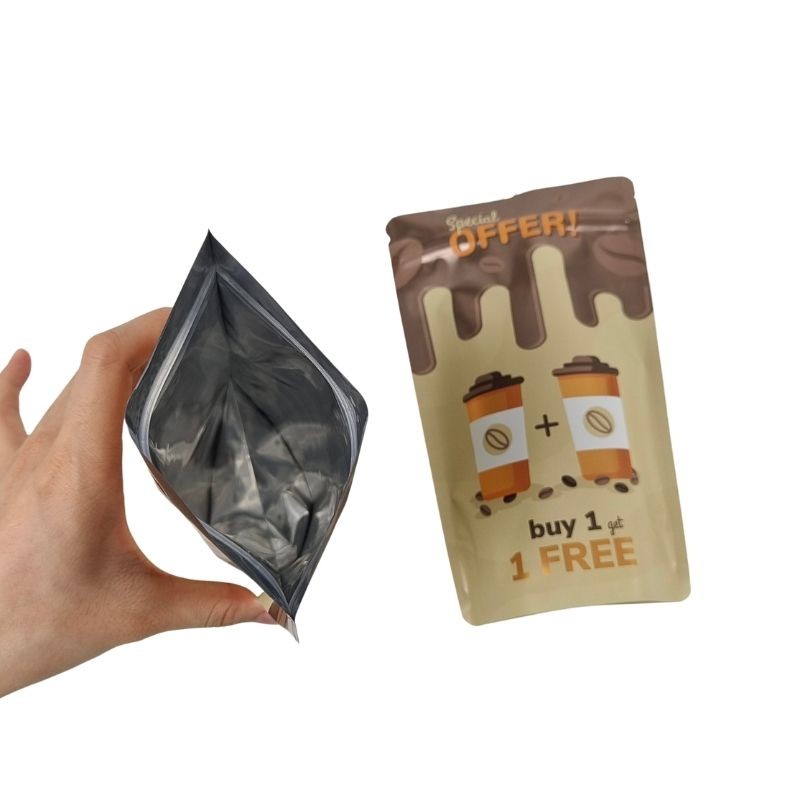120 Tickness Snack Bag Packaging with Matte Surface and Digital Printing for Products